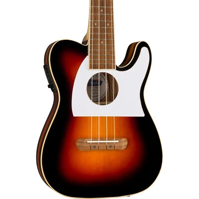 Fender Fullerton Tele Acoustic-Electric Concert Ukulele, 2-Color Sunburst - Image 1 of 4