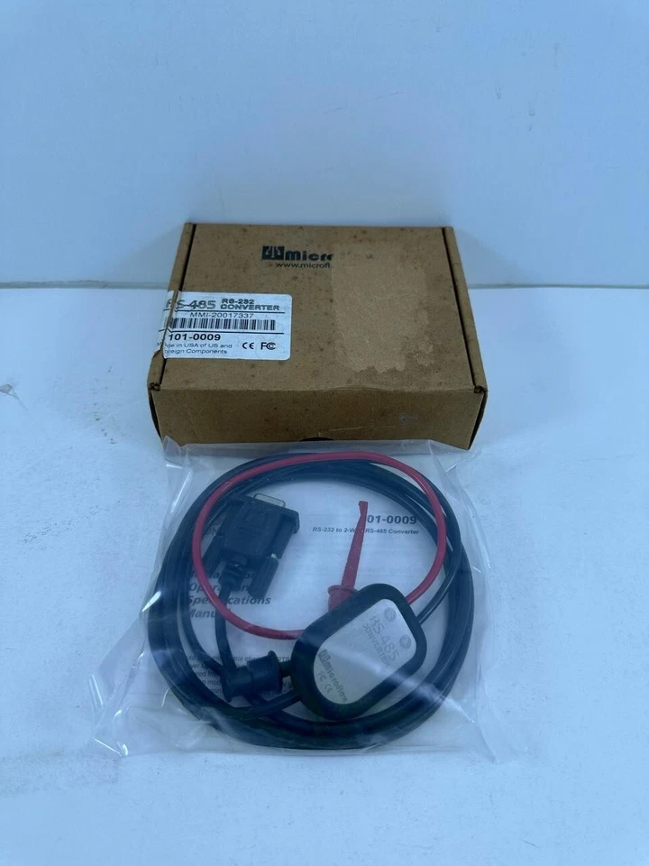 MICROFLEX 101-0009 RS-232 TO 2-WIRE RS-485 CONVERTER - Image 1 of 4