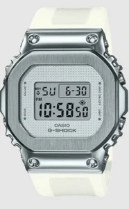 Casio G-Shock Square Digital Watch Semi-Transparent White Resin GMS-5600SK-7 - Picture 1 of 3