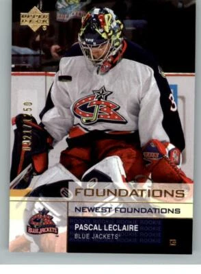 2002-03 Upper Deck Foundations #165 Pascal LeClaire NF RC 1250 (ref 130816) - Image 1 of 2