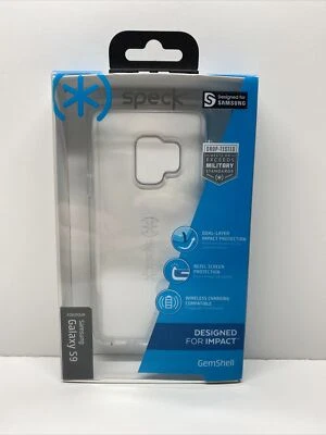 Funda Speck Gemshell Samsung Galaxy S9 Transparente Doble Capa Protección contra Impactos Foto 1 de 2
