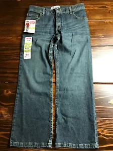 Wrangler Jeans, Youth Boys Size 12 Husky, Blue, Denim, FLEX, Bootcut, NWT - Picture 1 of 8