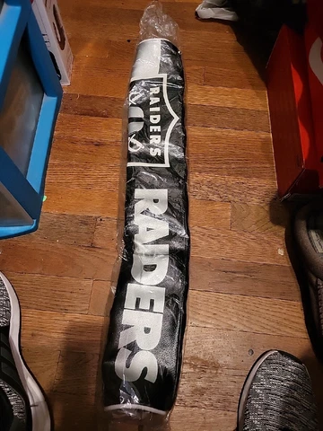 Vintage Oakland Raiders Siskiyou Sports Insulated Can Shaft Cooler for 6 cans Cover