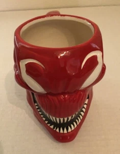 2015 Marvel LootCrate Red Carnage 3D Molded Coffee Mug 16 Ounces - Picture 1 of 7