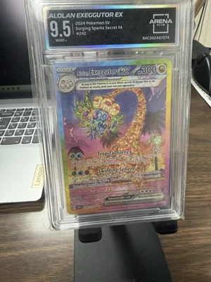 Alolan Exeggutor ex 242/191 Sv08: Surging Sparks Holo - Image 1 of 2