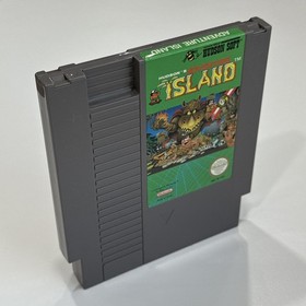 Adventure Island (Nintendo Entertainment System, 1988) NES VGC Cleaned Tested