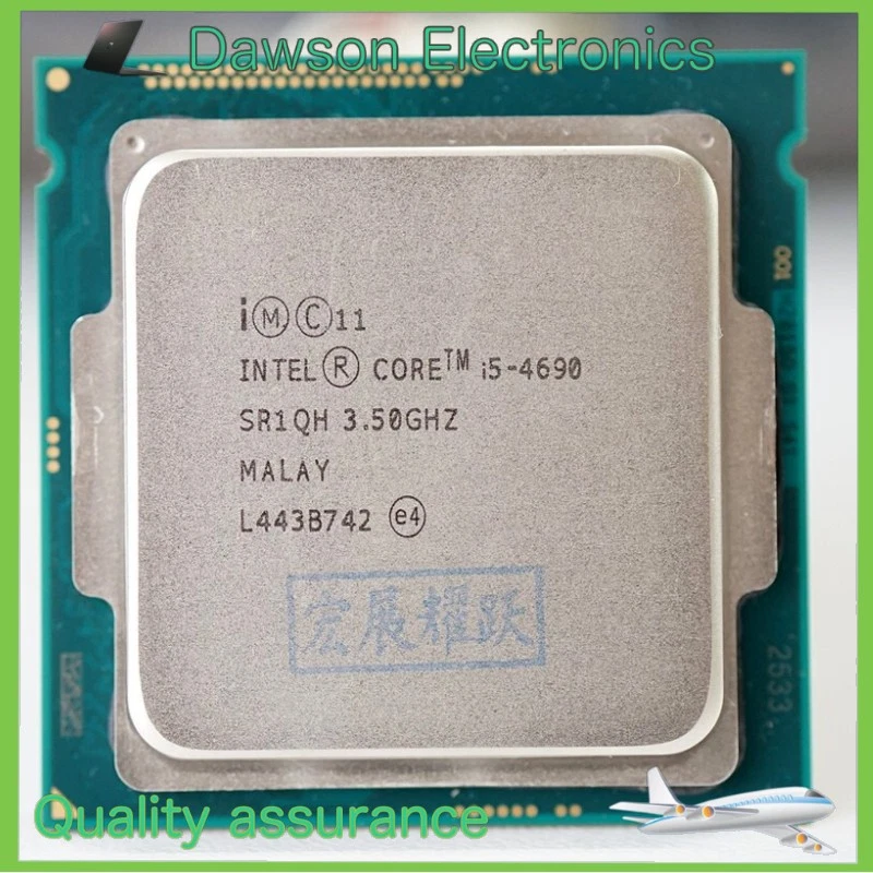Core i5 4th Gen Intel Core i5-4690 Processor Model LGA 1150/Socket