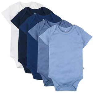Baby Girls Organic Cotton Short Sleeve Bodysuits Multipack And Toddler T-Shir... - Picture 1 of 3