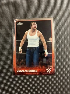 DEAN AMBROSE 2015 WWE TOPPS CHROME CARD #22 - Image 1 of 2