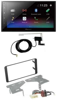 Pioneer DAB MP3 Bluetooth 2DIN USB Autoradio für Subaru BRZ (ab 2012) - Bild 1 von 4