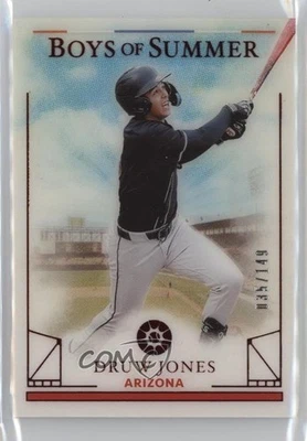 2024 Panini Boys of Summer Red /149 Druw Jones #28 - Image 1 of 2