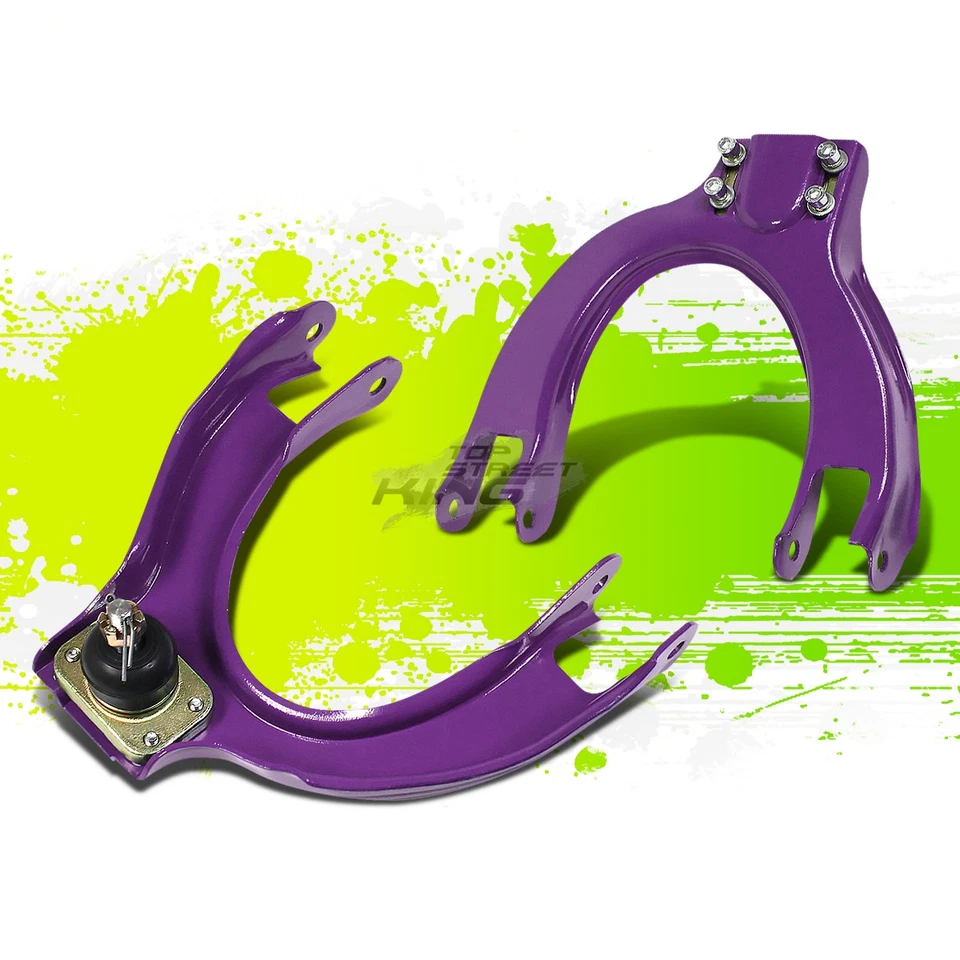 ADJUSTABLE FRONT UPPER CAMBER SUSPENSION ARM FOR 88-91 CIVIC EC/ED/EE/EF PURPLE - Image 1 of 1