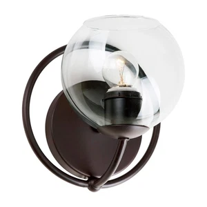 Forte Lighting 5619-01-32 Signature Wall Sconce Antique Bronze - Picture 1 of 3