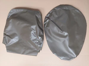 Land Rover Defender Wolf Invierno Agua WMIK Impermeable Verde PVC Juego de Funda de Asiento - Imagen 1 de 6
