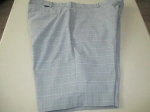 Mens gray plaid shorts size 42 Greg Norman - Picture 1 of 3