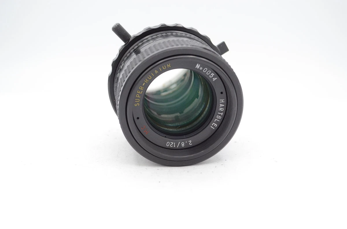 値下げ/HARTBLEI SUPER-ROTATOR 2.8/120 Hartblei 120mm f/2.8 Super-Rotator MC Tilt-Shift Manual Lens for