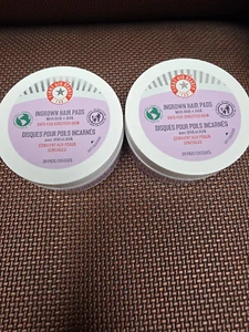 2 Pack First Aid Beauty Ingrown Hair Pads with BHA & AHA 28 Pads NEW - Picture 1 of 4