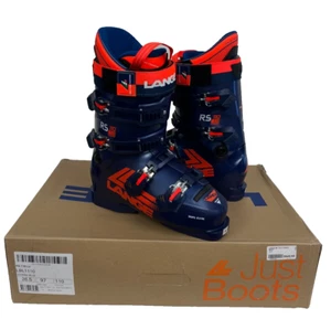 $650 Lange RS 110 RV Ski Boots NIB Size 26.5 MP Legend Blue Unisex '22/23 - Picture 1 of 11