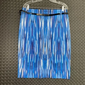 Gonna donna Essentials by Sioni blu stile moda artistico elegante casual tg 12 - Foto 1 di 6