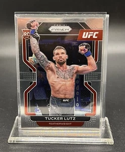 2022 Panini Prizm UFC Tucker Lutz Featherweight Rookie Card #144 - Bild 1 von 2