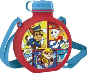 Paw Patrol Kantine Stil Trinkflasche Mit Tragegurt Rot - Bild 1 von 1
