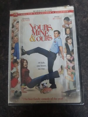 Yours Mine & Ours 2005 DVD Movie Widescreen Good Condition - Image 1 of 2