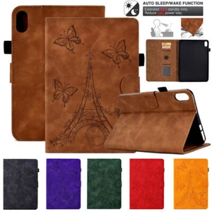 For iPad 6/7/8/9/10/11th A16 Pro Air 5 6 11" 2025 Leather Shockproof Smart Case - Picture 1 of 74