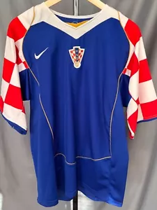 Vintage Croatia Jersey Nike Total 90 Men XL 2004 Away Euro Cup - Picture 1 of 9