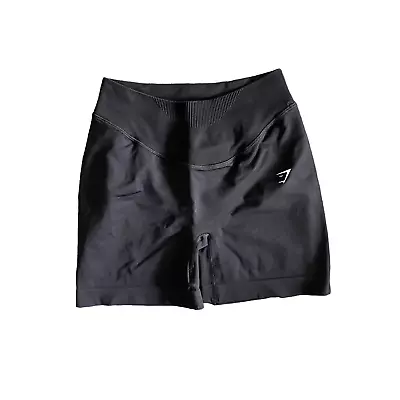 Gymshark Women's Training Shorts (Size M) Black Sweat Sculpt Shorts - New • 30.48€
