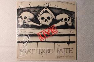 Shattered Faith - Live! US orig' Prophet LP shrink 1982 PUNK HC hardcore - Imagen 1 de 2