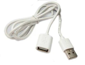 USB 2.0 Cable 96 CM Charging for Huawei Honor Band 5i Smart Watch Adapter White - Zdjęcie 1 z 4