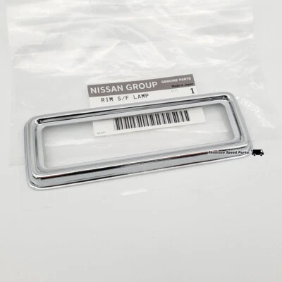NUEVO NISSAN Datsun 1200 Lámpara Lateral Intermitente Cromo Anillos B110 B120 Ute Foto 1 de 2