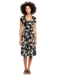 Vive Maria Kleid schwarz Blumen geblümt Print Tropical 398731 - Imagen 1 de 7