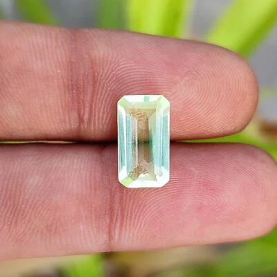 Natural 3.70 Ct Light Green Egyptian Peridot Loose Gemstone For Manifestation - Image 1 of 4