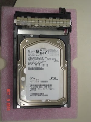 FC958 DELL 146GB 15K U320 3.5" 80P SCSI HDD IN DELL SLED, TESTED GOOD !  0FC958 - Image 1 of 4
