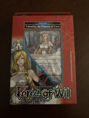Force of Will Valentina: the Princess of Love Deck - NEW - Image 1 of 2
