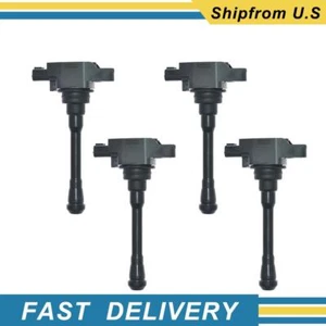 4PCS Ignition Coil 224481KC0A For 2011-2021 Nissan Juke Rogue Sport Sentra 1.6L - Picture 1 of 7