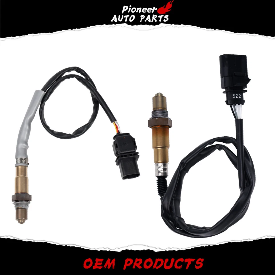 2X Up+Downstream Oxygen Sensor For CCTA Volkswagen CC Eos GTI 2.0L Turbocharged - Изображение 1 из 4