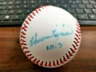 HARMON KILLEBREW AUTOGRAPHED 2006 RAWLINGS BALL MINNESOTA TWINS, HOF - Image 1 of 3