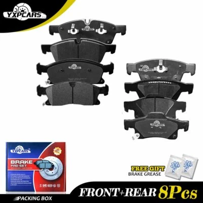 Pastillas de freno delanteras y traseras de cerámica para Jeep Grand Cherokee 2011-2018, Dodge Durango Foto 1 de 4