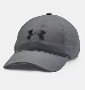UNDER ARMOUR ISO-CHILL ARMOURVENT OSFM ADJUSTABLE GRAY STRAPBACK HAT/CAP NWT - Picture 1 of 4