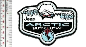 De colección Retro Trucking Jeep Arctic Expedition 90' Norte 0' Oeste Promo Patch vel - Imagen 1 de 1