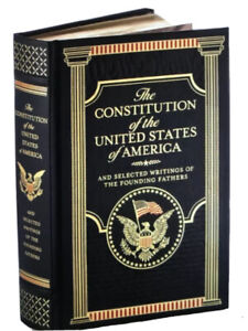 ❤️THE CONSTITUTION OF THE UNITED STATES of AMERICA & Writings Leather bound NEW 