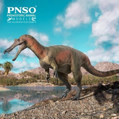 PNSO Baryonyx 84 Model Dinosaur Prehistoric Animal Figure, Therapod Dinosaur - Image 1 of 4