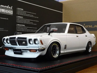 Ig3617 1/18 Nissan Bluebird U 2000Gtx G610 White Shark Bull 14Inch Rs Watanabe S - Image 1 of 4