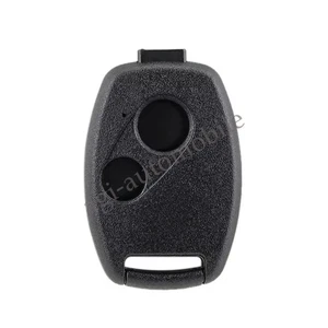2 Button Key Fob Case Shell For Honda Civic Jazz  2006 2007 2008 2009 2010 2011 - Picture 1 of 8