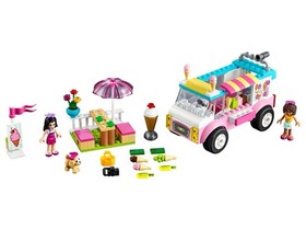 LEGO Juniors: Emma's Ice Cream Truck (10727) Incomplete, 127/136 Pieces No Box