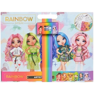 Rainbow High Artist Pad With Colouring Crayons Perfect Gift For Creative Kids - Picture 1 of 7