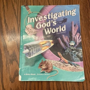 Abeka Investigating God's World 5th Grade Science 3rd Edition Student Text - Picture 1 of 2