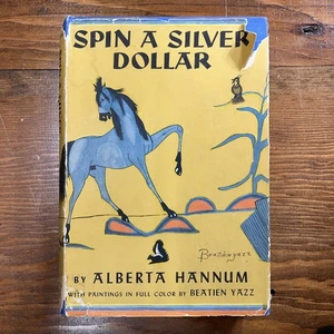 Spin A Silver Dollar By Alberta Hannum 1958 HCDJ  - Picture 1 of 9